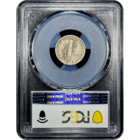1942/1 Mercury Dime (10c) Reverse Slab Image