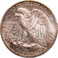 1943-S Walking Liberty Half Dollar (50c) Reverse Image