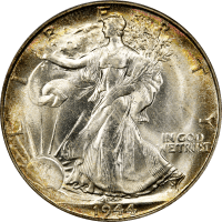 1944-S Walking Liberty Half Dollar (50c) Obverse Image