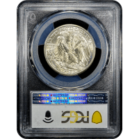 1945-D Walking Liberty Half Dollar (50c) Reverse Slab Image