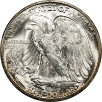 1945-S Walking Liberty Half Dollar (50c) REVERSE Image