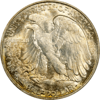 1945-S Walking Liberty Half Dollar (50c) REVERSE Image