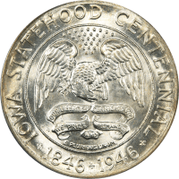 1946 Iowa Commemorative Half (50c) Obverse Image
