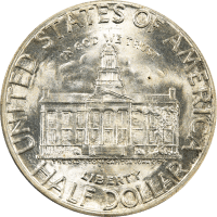 1946 Iowa Commemorative Half (50c) Reverse Image