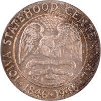 1946 Iowa Commemorative Half Dollar (50c) OBVERSE Image