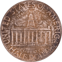 1946 Iowa Commemorative Half Dollar (50c) REVERSE Image