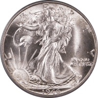 1946-S Walking Liberty Half Dollar (50c) OGH Obverse Image