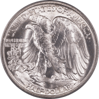 1946-S Walking Liberty Half Dollar (50c) OGH Reverse Image