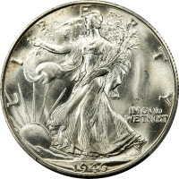 1946-S Walking Liberty Half Dollar (50c) Obverse Image