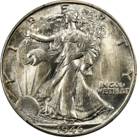 1946-S Walking Liberty Half Dollar (50c) Obverse Image