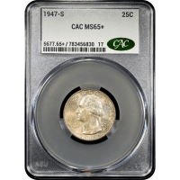 1947-S Washington Quarter (25c) SLAB Image