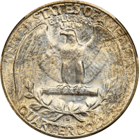 1947-S Washington Quarter (25c) REVERSE Image