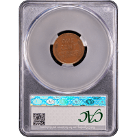 1955 Doubled Die Lincoln Cent (1c) Reverse Slab Image