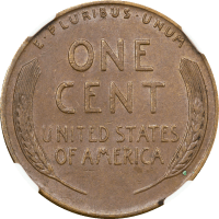 1955 Doubled Die Obverse Lincoln Cent (1c) REVERSE Image
