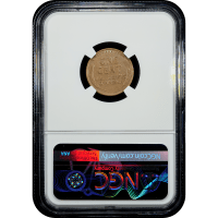 1955 Doubled Die Obverse Lincoln Cent (1c) Reverse Slab Image