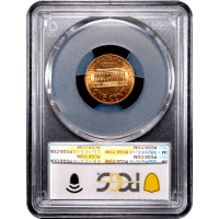1959 Lincoln Cent (1c) Reverse Slab Image