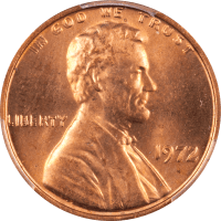 1972 Doubled Die Lincoln Cent (1c) Obverse Image