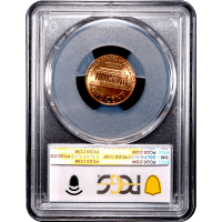 1975 Lincoln Cent (1c) Reverse Slab Image