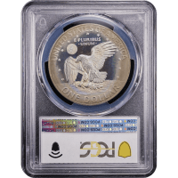 1978-S Ike Dollar ($1) Toned Reverse Slab Image