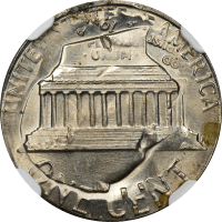 1985 Double Denom Error - Lincoln Cent (1c) Struck on Roosevelt Dime (10c) Reverse Image