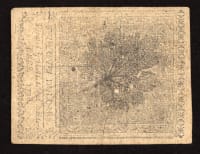 September 26, 1778 Continental Currency Colonial Twenty Dollars ($20) Reverse Image