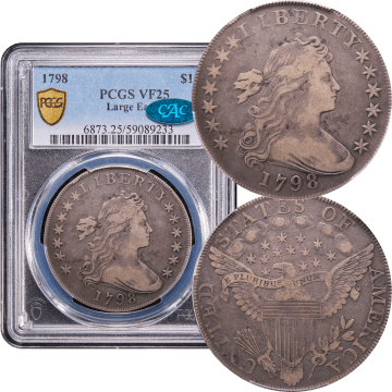 1798 Large Eagle Draped Bust Dollar ($1) Composite Image