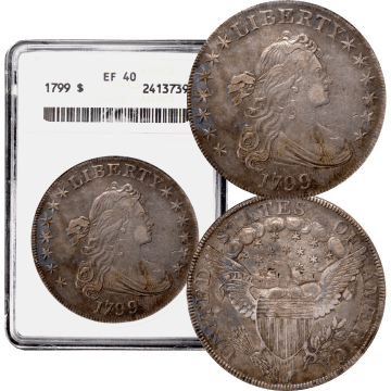 1799 Draped Bust Dollar ($1) Composite Image
