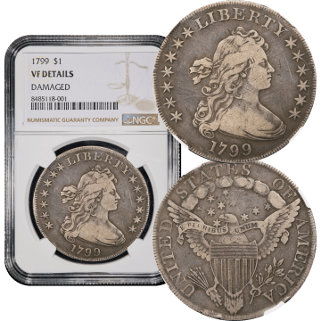 1799 Draped Bust Dollar ($1) Composite Image