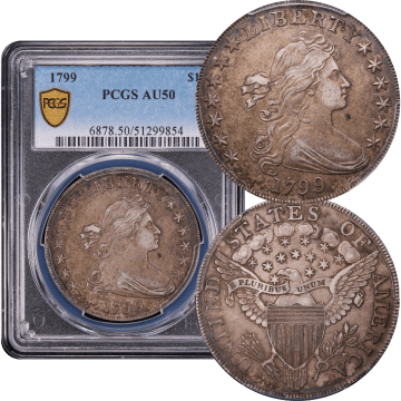1799 Draped Bust Dollar ($1) Composite Image
