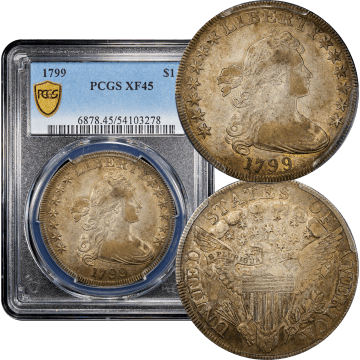 1799 Draped Bust Dollar ($1) Composite Image