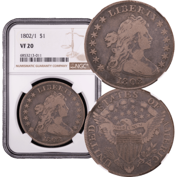 1802/1 Draped Bust Dollar ($1) Composite Image