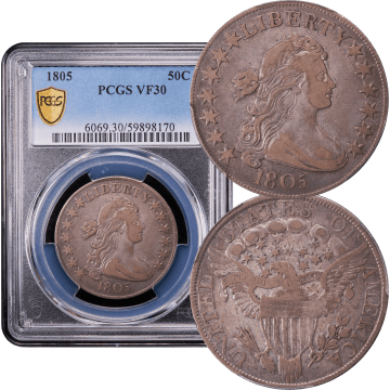1805 Draped Bust Half Dollar (50c) Composite Image