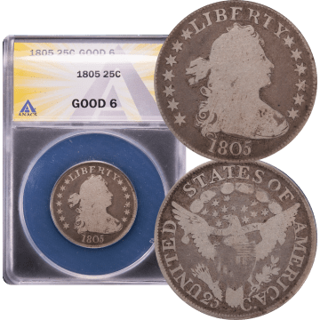 1805 Draped Bust Quarter (25c) Composite Image