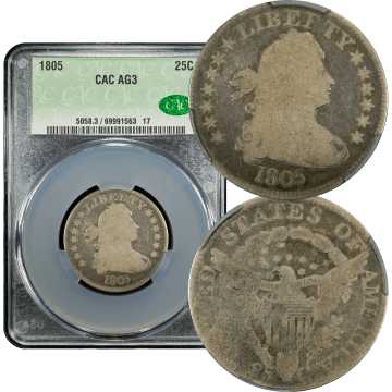 1805 Draped Bust Quarter (25c) Composite Image