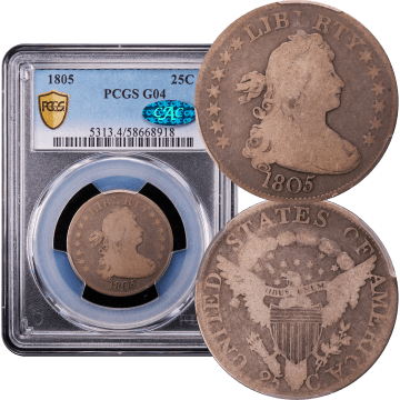 1805 Draped Bust Quarter (25c) Composite Image