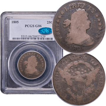 1805 Draped Bust Quarter (25c) Composite Image
