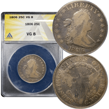1806 Draped Bust Quarter (25c) Composite Image