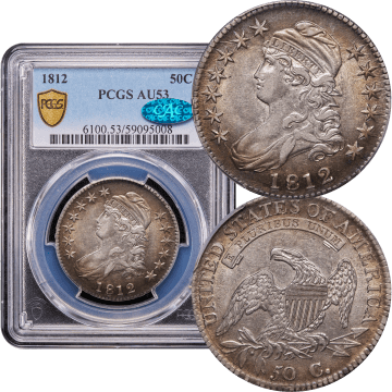 1812 Capped Bust Half Dollar (50c) Composite Image