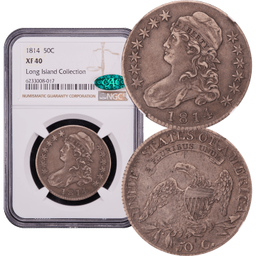 1814 Capped Bust Half Dollar (50c) Composite Image