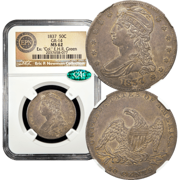 1837 Capped Bust Half Dollar (50c) Composite Image