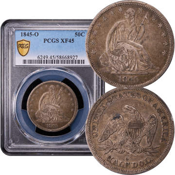 1845-O Seated Liberty Half Dollar (50c) Composite Image