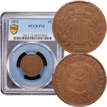 1872 Two Cents (2c) Composite Image