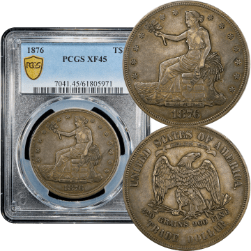 1876 Trade Dollar (T$1) Composite Image