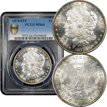 1878 Morgan Dollar ($1) Composite Image