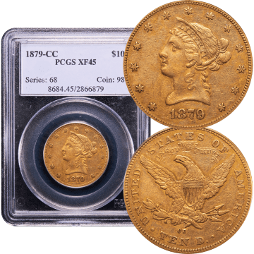 1879-CC Liberty Gold Eagle ($10) Composite Image