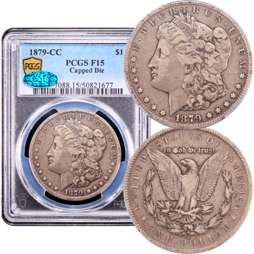 1879-CC Morgan Dollar ($1) Capped Die Composite Image