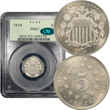 1879/8 Shield Nickel (5c) OGH Composite Image