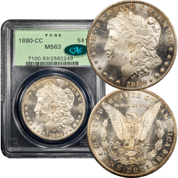 1880-CC Morgan Dollar ($1) OGH Composite Image