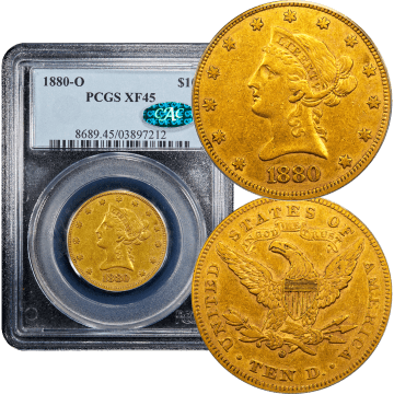 1880-O Liberty Gold Eagle ($10) Composite Image