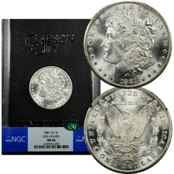 1881-CC GSA Morgan Dollar ($1) Composite Image